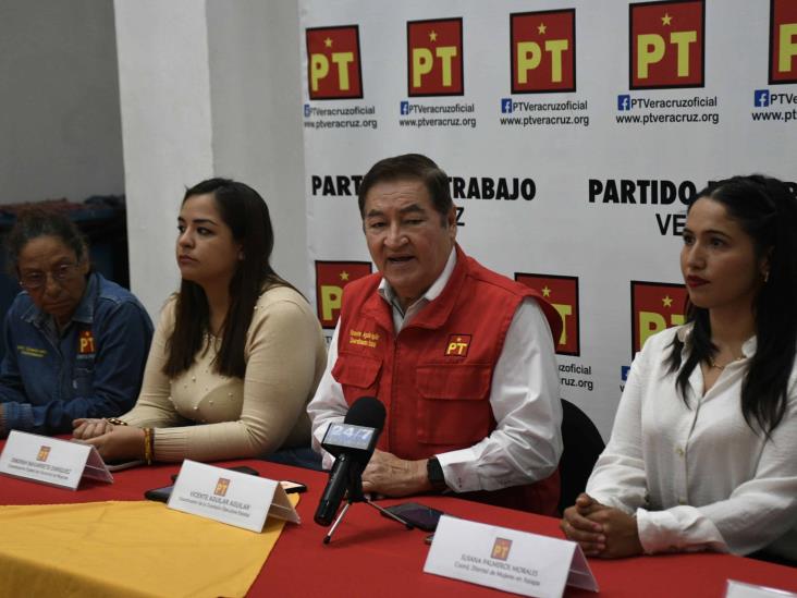 Van solos; presume PT Veracruz ´músculo´ de cara a elecciones 2025 (+VIDEO)