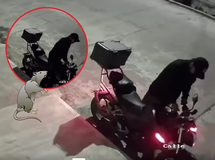 ¡Que susto! roban motocicleta en Misantla