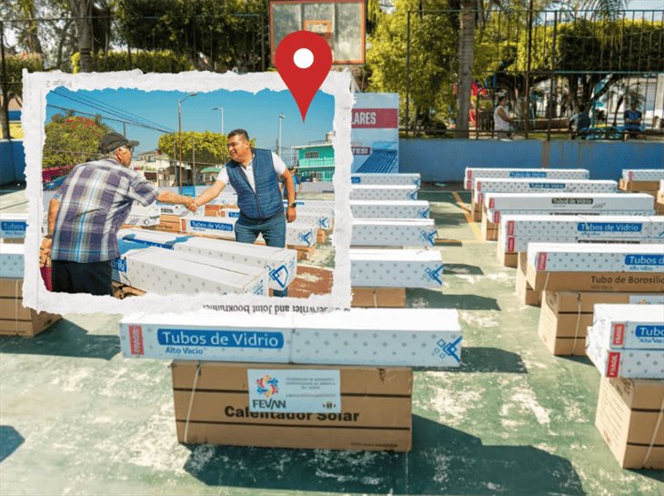 Realizan entrega de calentadores solares en Ixtaczoquitlán