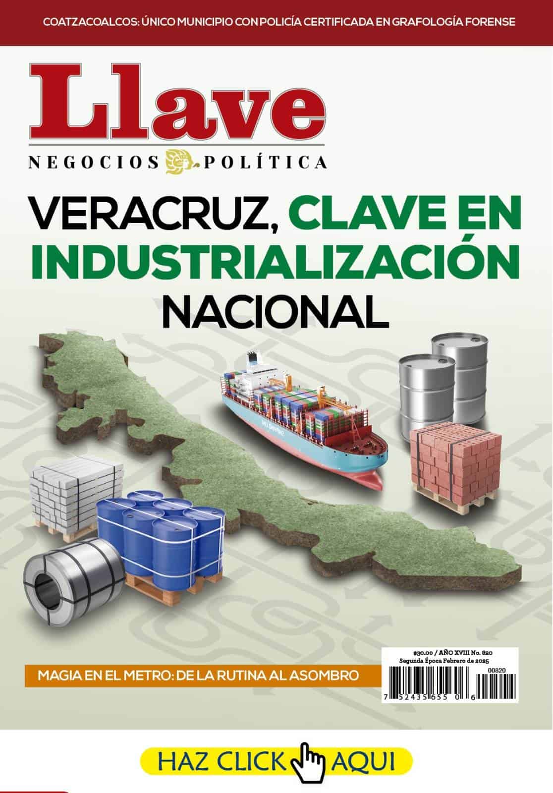 Veracruz, clave en industrialización nacional