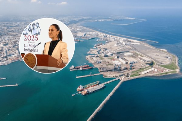 Este fin de semana Claudia Sheinbaum revisará la ampliación del puerto de Veracruz | VIDEO