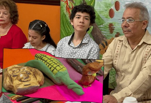 Joven artista pozarricense destaca en convocatoria de SECVER con sus esculturas