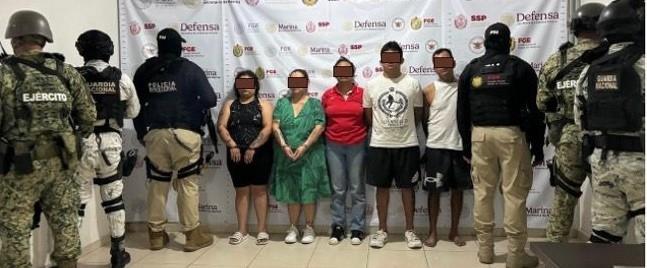 Realizan cateo en vivienda de Boca del Río y detienen a 5 personas; aseguran estupefacientes