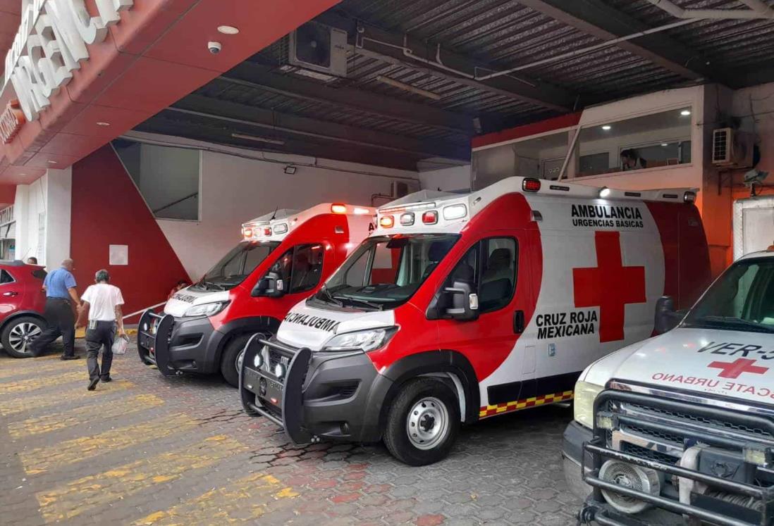 Llegan nuevas ambulancias equipadas a la Cruz Roja de Veracruz