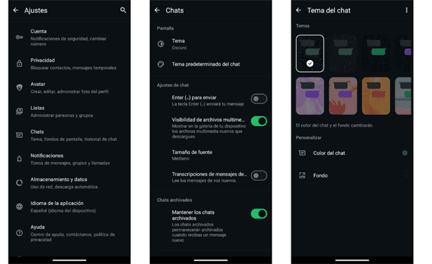 ¡Ya está aquí! WhatsApp estrena función para cambiar el color de tus chats | Guía Paso a Paso