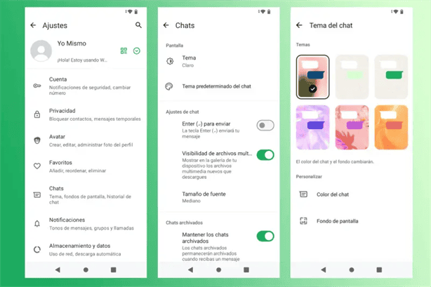 ¡Ya está aquí! WhatsApp estrena función para cambiar el color de tus chats | Guía Paso a Paso