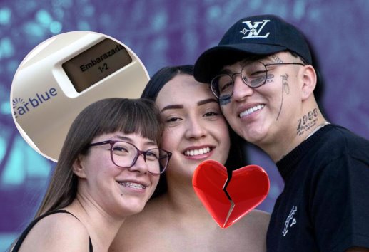 Dani Flow anuncia ruptura de su poliamor con  Valeria y un nuevo embarazo con Jocelyne