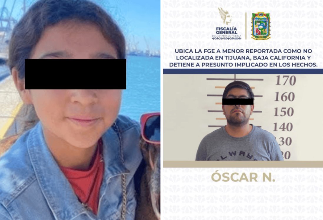 Localizan a Jennifer, menor convencida de abandonar su hogar por un hombre de 33 años