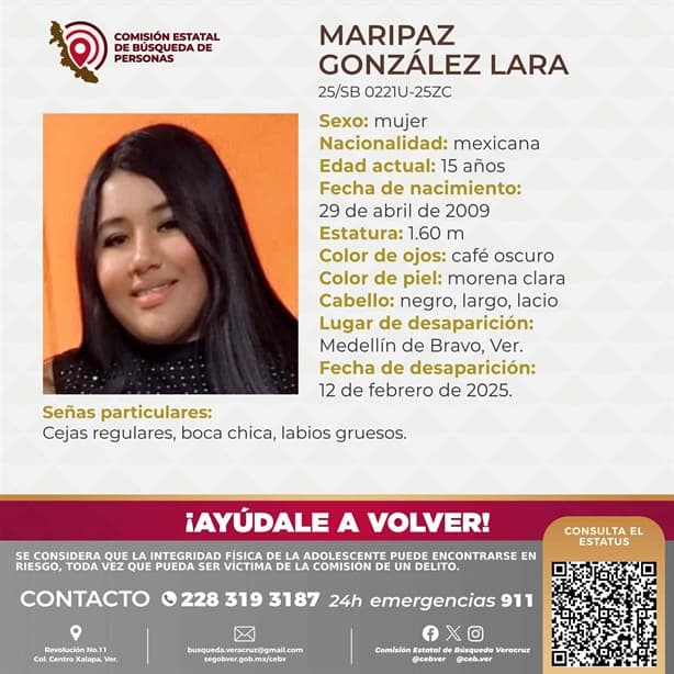 ¡Ayúdanos a localizarlas! Desaparecen cuatro mujeres de Alvarado y Medellín de Bravo