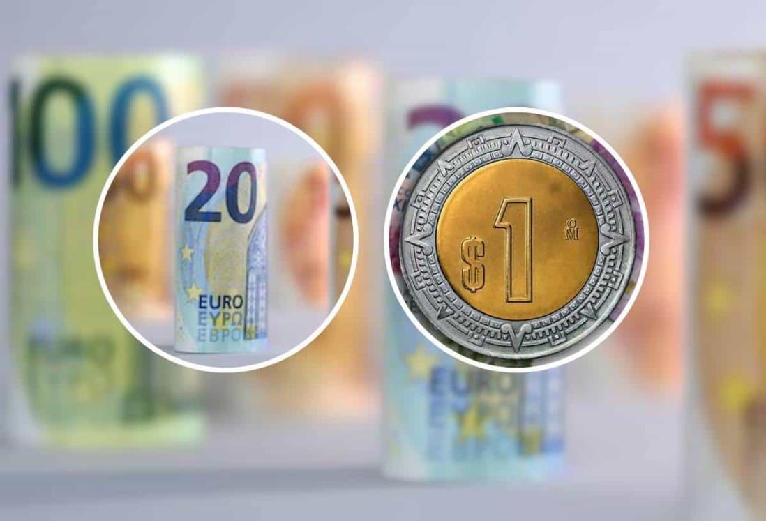 Así se cotiza el precio del euro frente al peso mexicano HOY 14 de febrero