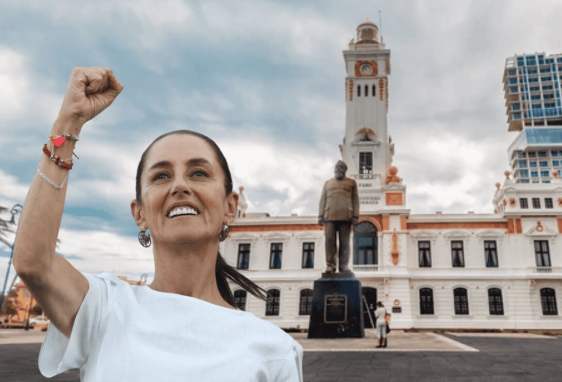 Claudia Sheinbaum llega hoy a Veracruz; esta es su agenda