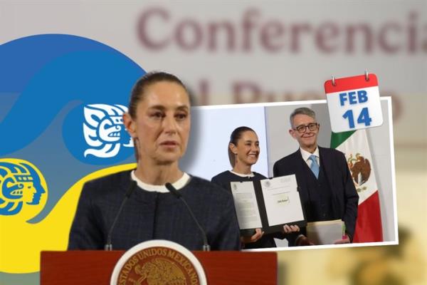 Lo mejor de la conferencia mañanera de Claudia Sheinbaum hoy 14 de febrero