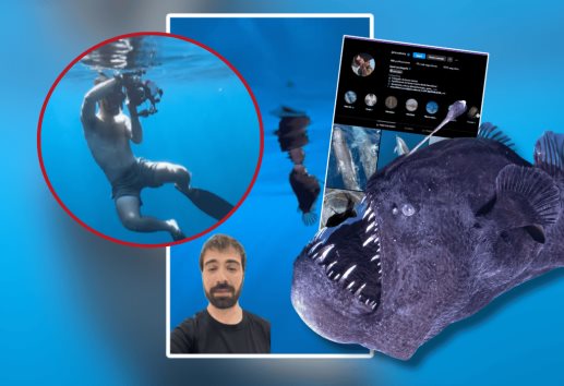 El es David Jara, el fotógrafo detrás del pez diablo viral