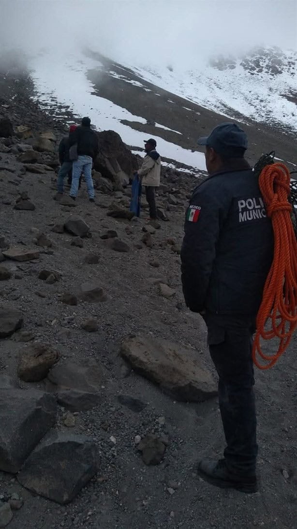 Así fueron los últimos momentos del alpinista accidentado en el Pico de Orizaba, solicitaba ayuda (+VIDEO)