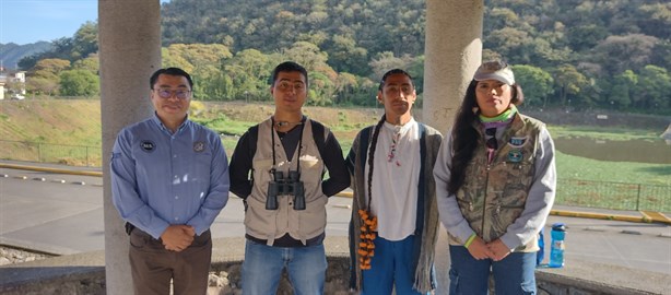 El canto de las aves urbanas resuena en el humedal Chirimoyo, en Orizaba (+Video)