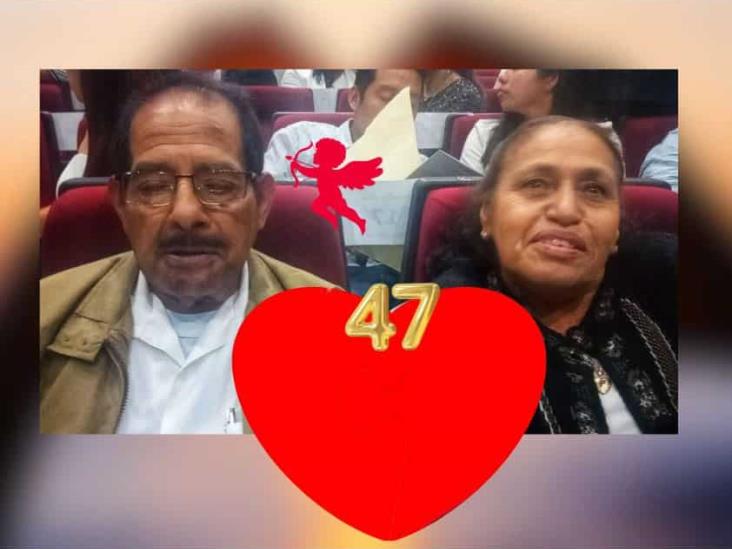 Juntos por amor 47 años, casados por decisión, en Xalapa don Andrés y doña Silvia formalizan matrimonio