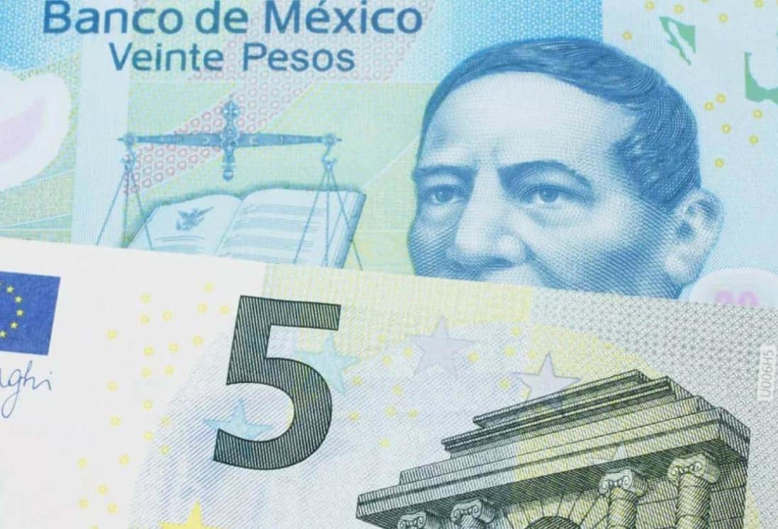 Así se cotiza el precio del euro frente al peso mexicano HOY 16 de febrero