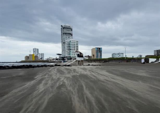 Esta es la racha de viento máxima registrada en la conurbación por el norte en Veracruz