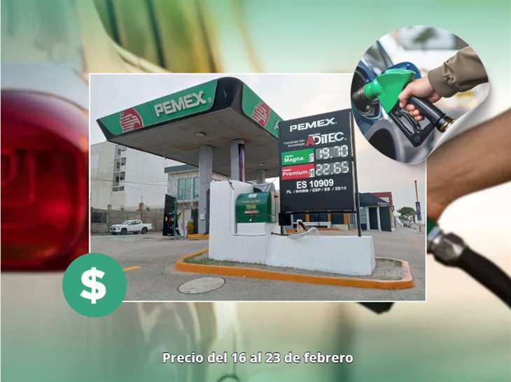 Este será el precio de la gasolina en Xalapa del 16 al 23 de febrero: ¿bajó?