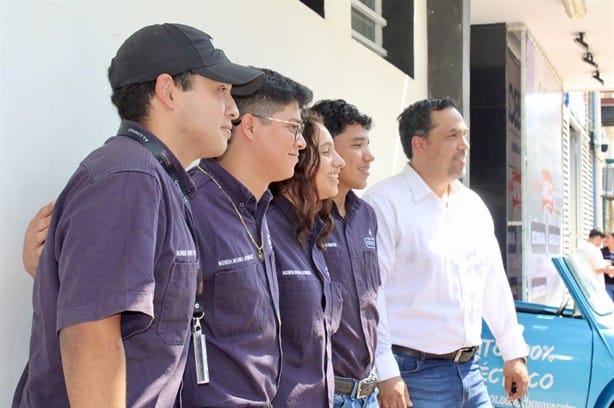 Estudiantes universitarios crean en Veracruz el primer auto volador| FOTOS