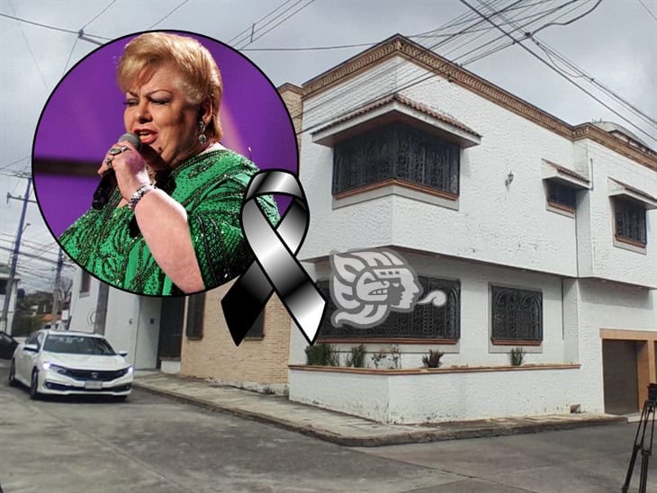 Así se ve la casa donde murió Paquita la del Barrio en Xalapa