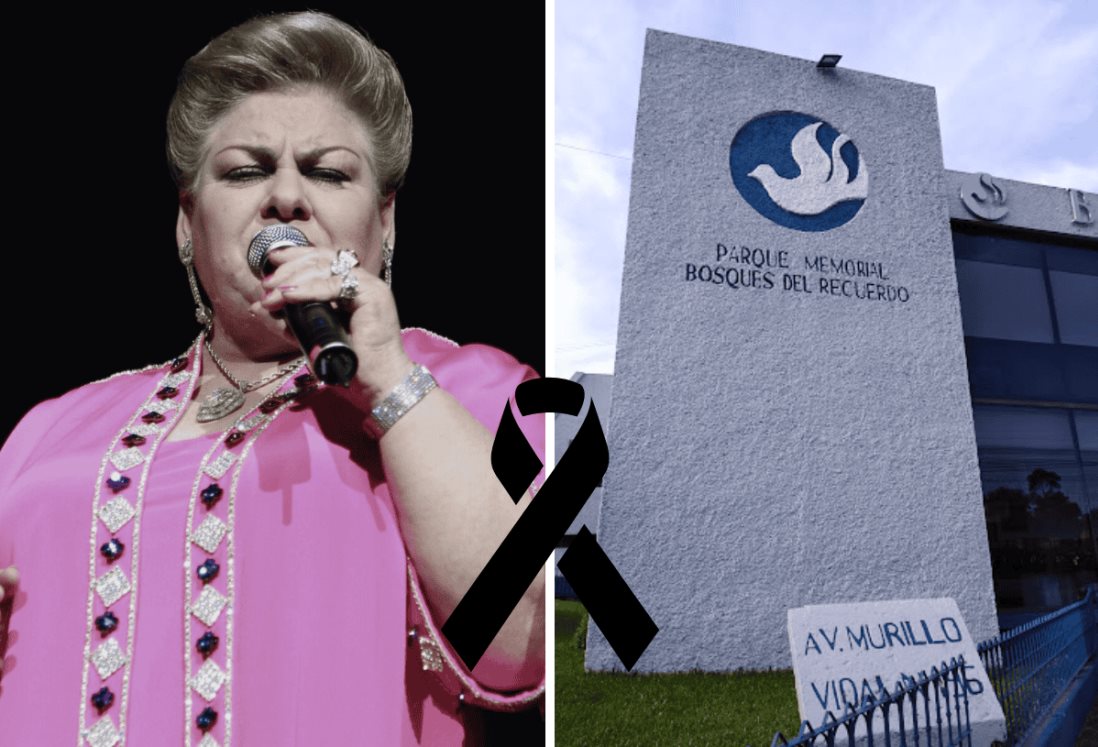 Familiares de Paquita la del Barrio llegan a funeraria en Xalapa para su despedida