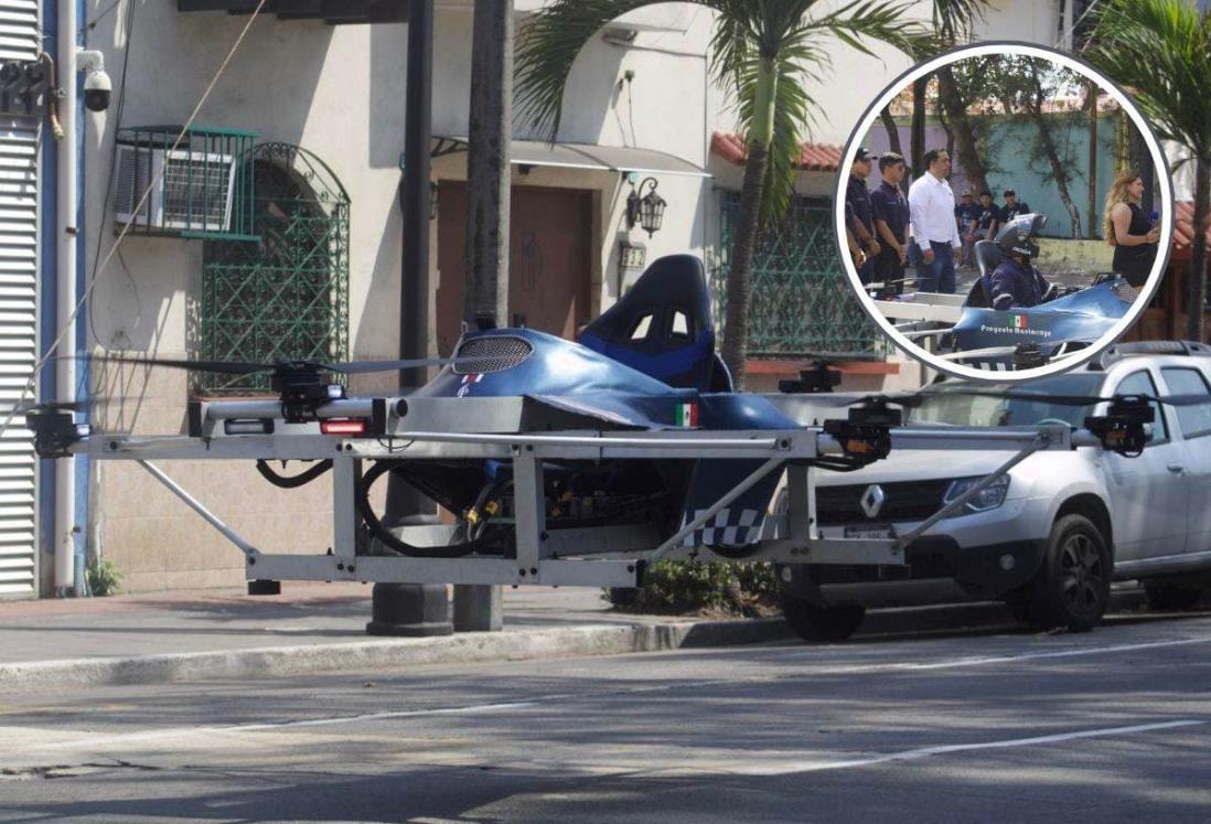 Estudiantes universitarios crean en Veracruz el primer auto volador| FOTOS