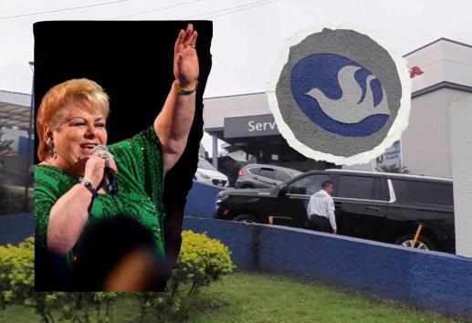 Paquita la del Barrio es velada en esta funeraria de Xalapa (+VIDEO)
