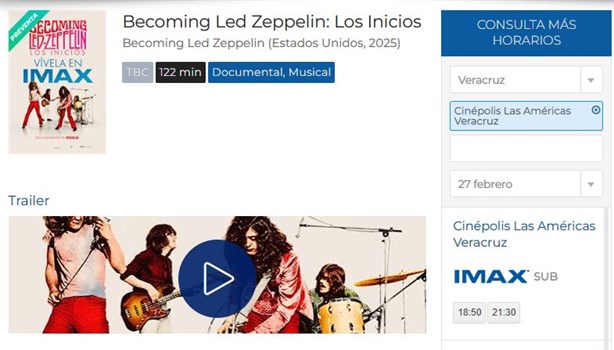 Becoming Led Zeppelin: tráiler y fecha de llegada a los cines en México