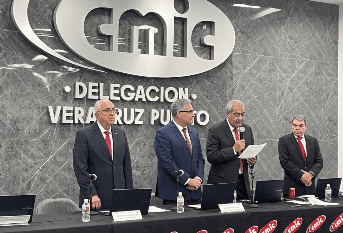 Alejandro Cagigas Obeso asume presidencia de la CMIC en Veracruz