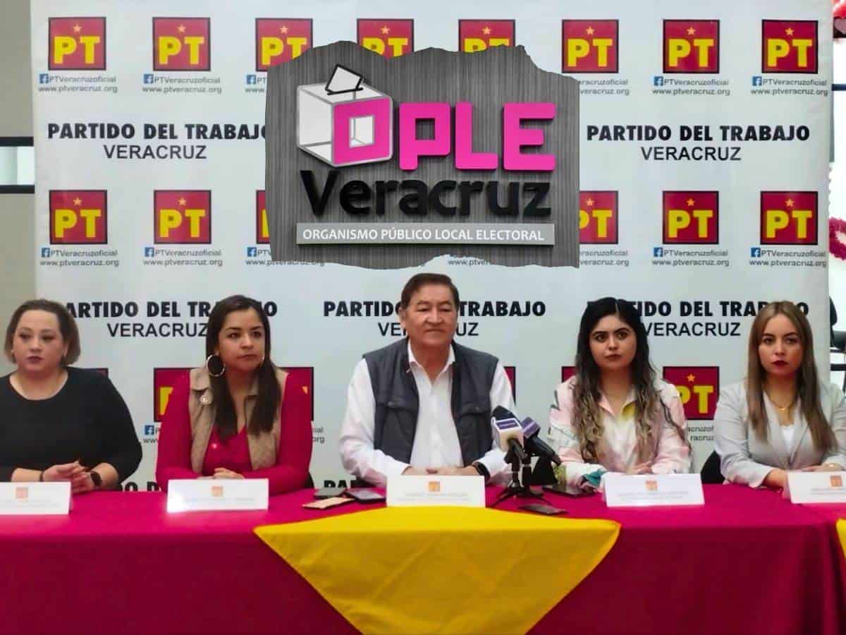 PT Veracruz solicitará al OPLE informe de precandidaturas aceptadas