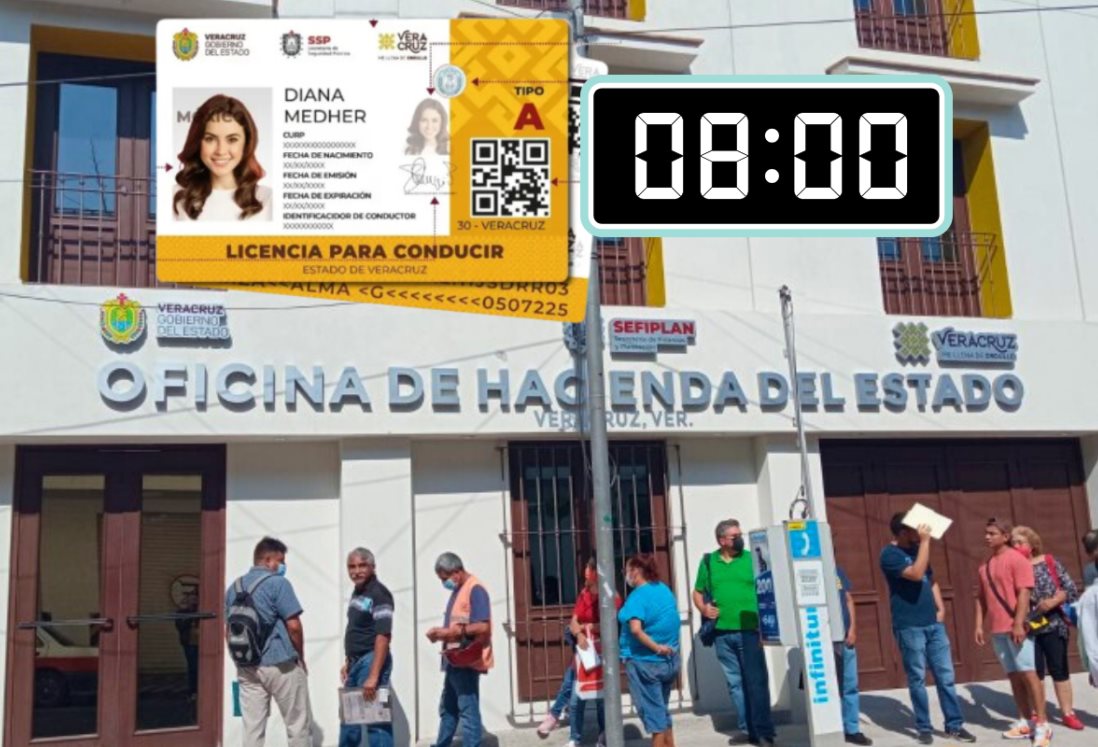 Licencia de conducir en Veracruz: horario de atención del nuevo módulo en Hacienda