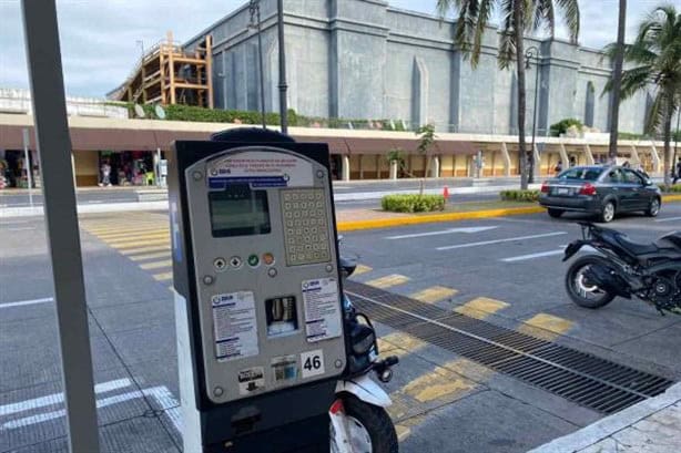 Este será el próximo día en que los parquímetros de Veracruz no estarán operando