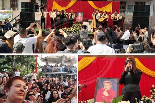 Alto Lucero, de luto; despiden con homenaje a Paquita la del Barrio (+VIDEO)