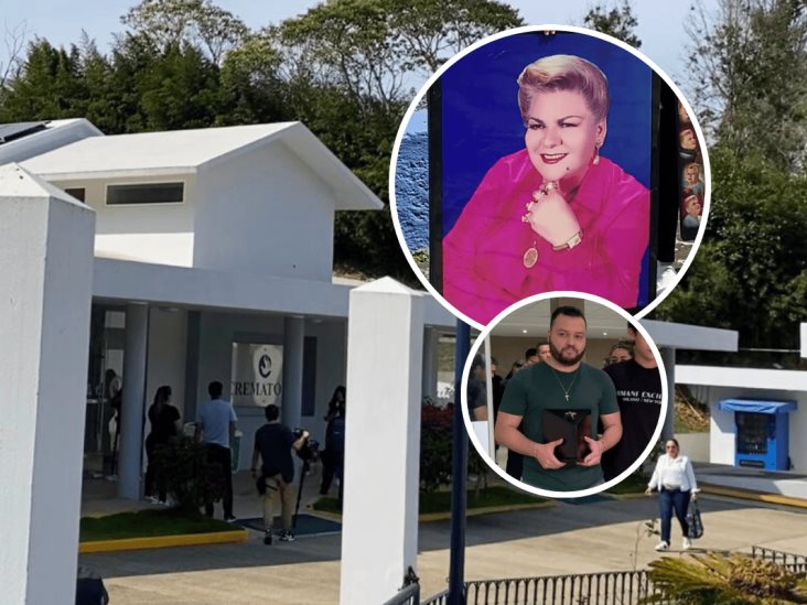 Incineran restos de Paquita la del Barrio en Veracruz