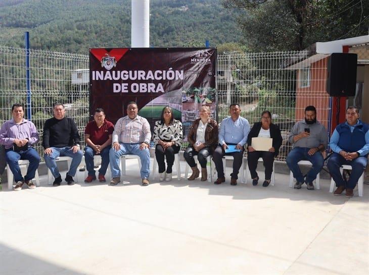 Entregan obras de techado y enrejado en Jardín de Niños Leona Vicario, en Mendoza