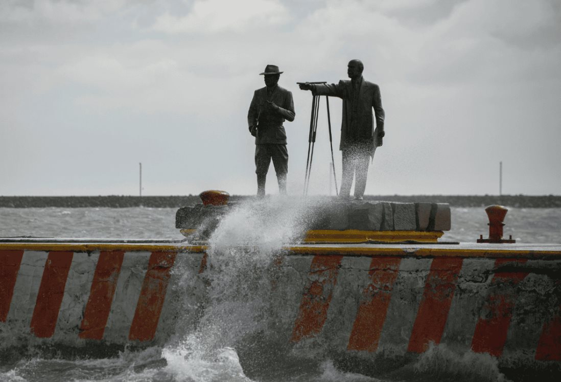 Norte en Veracruz: a esta hora se tendrán rachas de 100 km/h hoy 19 de febrero