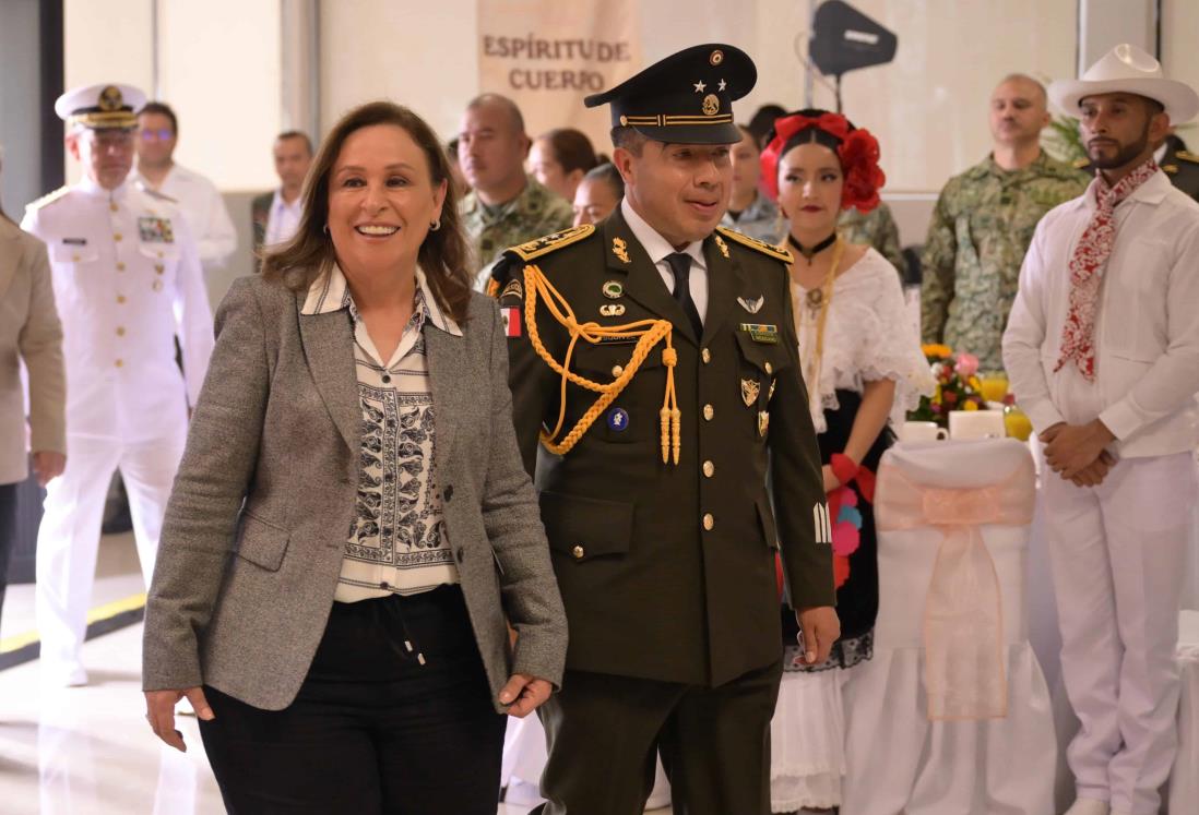 Rocío Nahle reconoce la labor del Ejército en la defensa de la soberanía de México