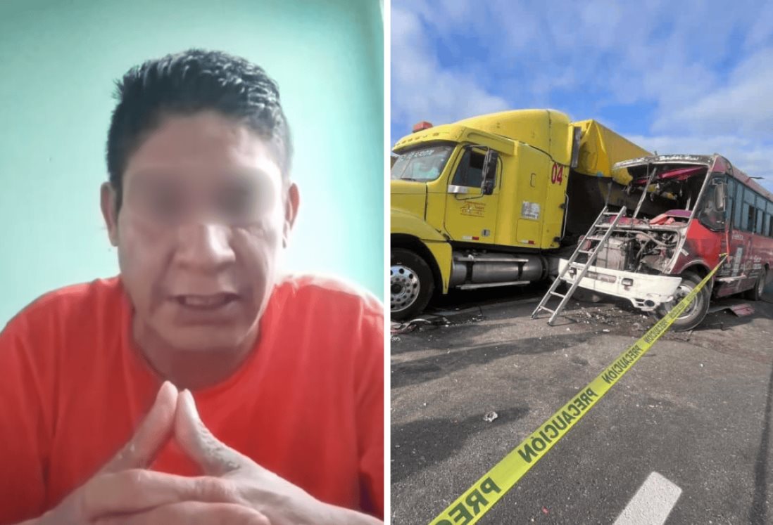 Operador de tráiler involucrado en accidente de ruta Galas rompe el silencio: Es una injusticia | VIDEO