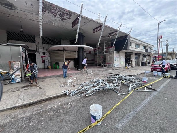 Reporte falso de la caída de un techo en mercado de Veracruz movilizó a las corporaciones policiales