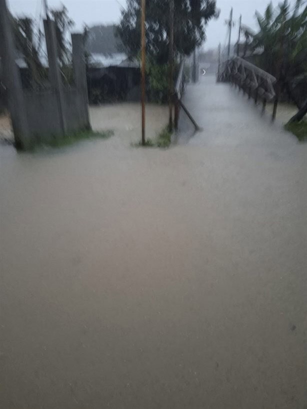 ¡Alerta en Moloacán! Arroyo Nexmegata alcanza nivel crítico a pocas horas de lluvia