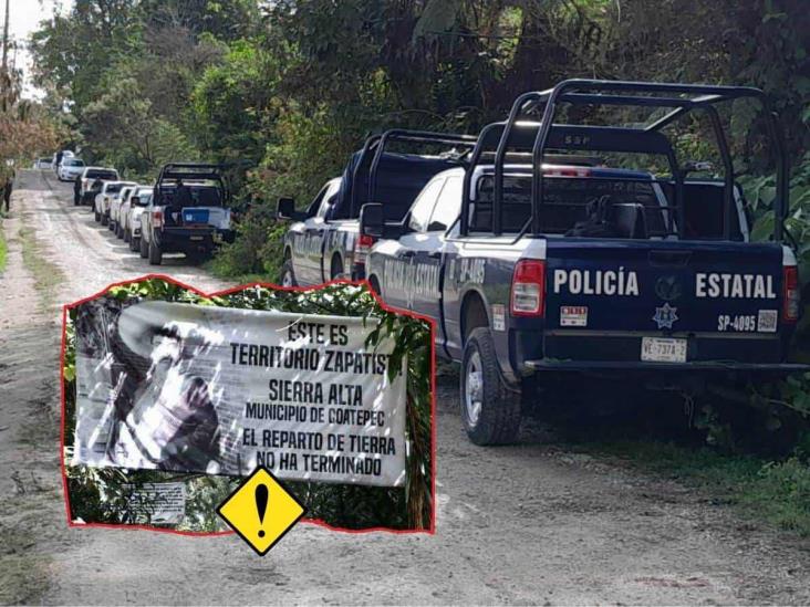 Alistan operativo para desalojar predios invadidos por CIOAC en Coatepec (+Video)