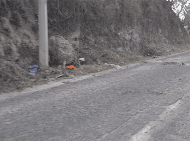 Entre baches y hoyancos, la carretera hacia Alto Lucero