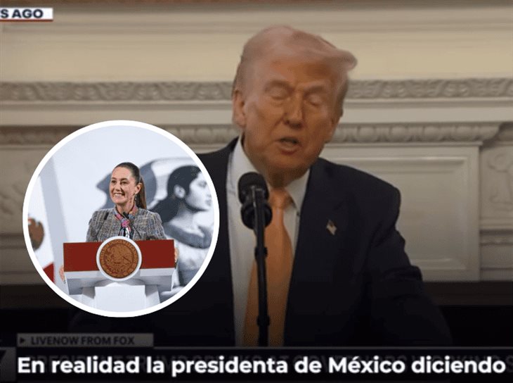 Donald Trump vuelve a reconocer a la presidenta Claudia Sheinbaum (+Video) 