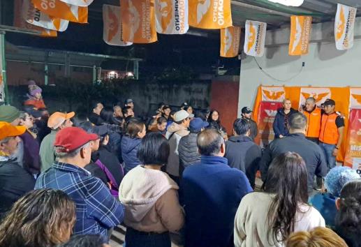 René Omar Jaén Domínguez cierra precampaña en Misantla