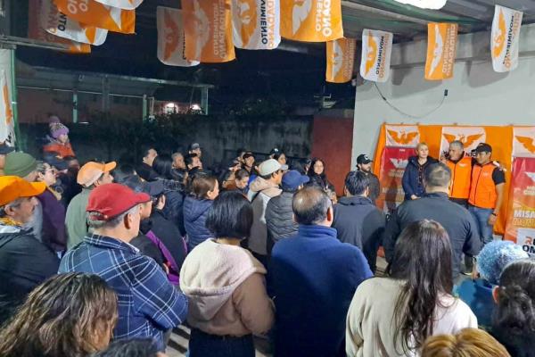 René Omar Jaén Domínguez cierra precampaña en Misantla