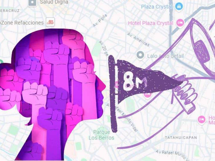 8M: Esta será la nueva ruta en Xalapa, de acuerdo con Colectivas