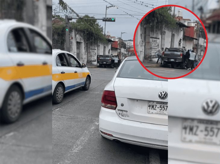 Presunto levantón causa alerta en el centro de Córdoba; ¡era un tazo dorado!