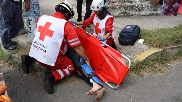 Atropellan a ciclista en calles de la colonia Reserva Tarimoya, en Veracruz