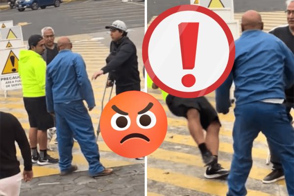 ¡Le dio uno bueno! Discusión termina en golpes en Xalapa